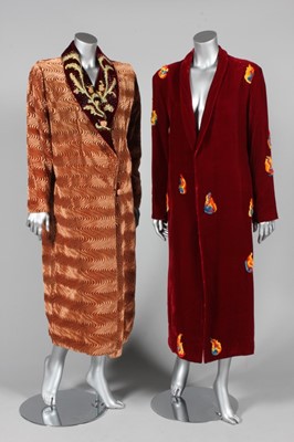 Lot 384 - Four glamorous evening coats and jackets,...