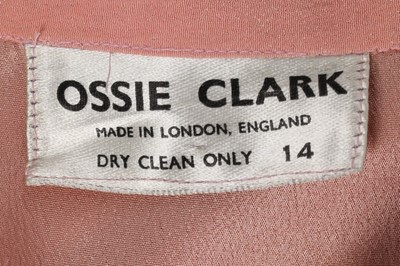 Lot 161 - An Ossie Clark 'Bridget' dress, 1973, labelled,...