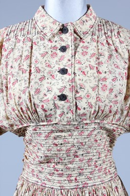Lot 318 - A Claire McCardell by Townley printed cotton...