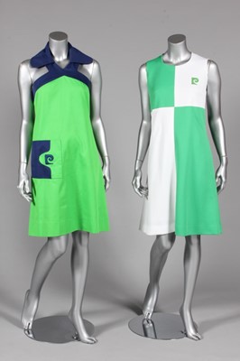 Lot 77 - Two Pierre Cardin dresses, late 1960s-early...