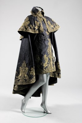 Lot 282 - A fine Alexander McQueen cape dress, one of...