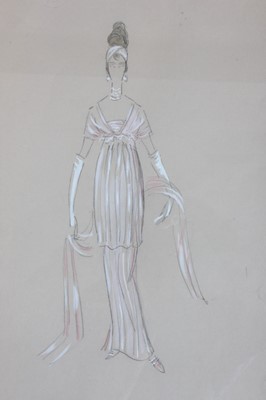 Lot 54 - Cecil Beaton costume design for `My Fair Lady',...