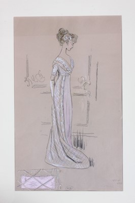 Lot 56 - Cecil Beaton costume design for `My Fair Lady',...