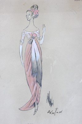 Lot 55 - Cecil Beaton costume design for `My Fair Lady',...