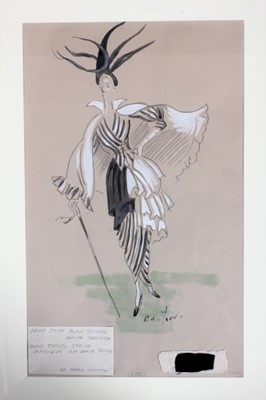 Lot 50 - Cecil Beaton costume design for `My Fair Lady',...
