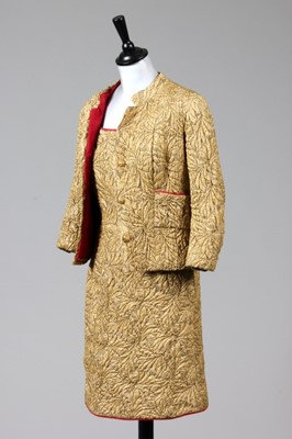 Lot 45 - Elizabeth Taylor's Chanel couture gold...
