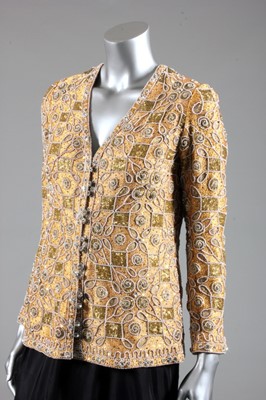 Lot 263 - An Yves Saint Laurent couture embroidered and...