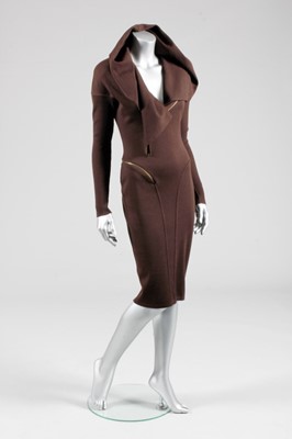 Lot 195 - An Azzedine Alaïa rare hooded dress, circa...