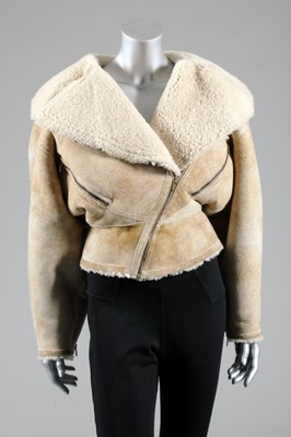 Lot 194 - An Azzedine Alaïa sheepskin jacket, 1980s,...