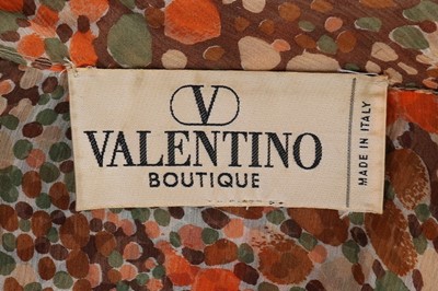 Lot 45 - A Valentino printed chiffon three-piece...