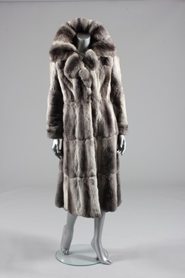 Lot 259 - A chinchilla coat, probably late 1970s-early...