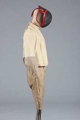 Lot 75 - A rare fencing ensemble, French, late 18th...