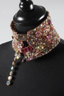 Lot 26 - A Christian Lacroix couture gem encrusted...