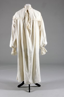 Lot 67 - A fine gentleman's nightshirt, reputed to have...