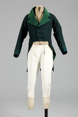 Lot 72 - A gentleman's ensemble, French, early 19th...