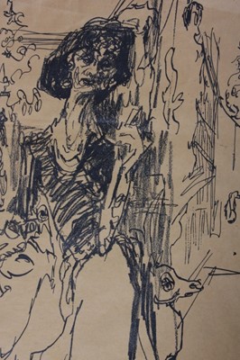 Lot 108 - Feliks Topolski portrait of Madame Chanel,...