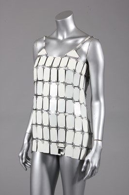 Lot 148 - A Paco Rabanne metal tunic, probably late...