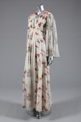 Lot 175 - An Ossie Clark/Celia Birtwell printed chiffon...