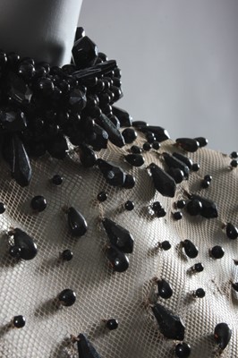 Lot 103 - An Hervé Leger couture black `bandage' dress,...