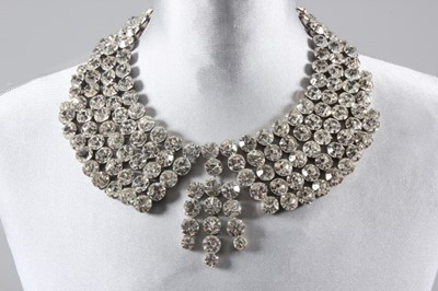 Lot 12 - A Kirk's Folly collar-shaped necklace,...