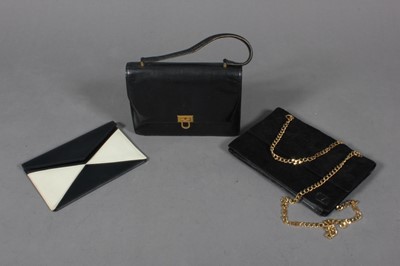 Lot 140 - Three handbags, comprising Valentino black...