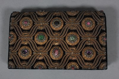 Lot 141 - A Van Cleef & Arpels Indian gem-set clutch bag,...