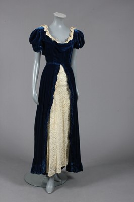 Lot 167 - A group of evening wear, 1930s-40s, seven...