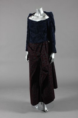 Lot 201 - A Comme des Garcons voided velvet ensemble,...