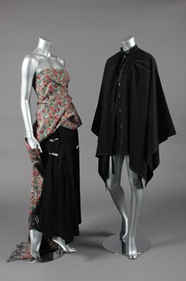 Lot 207 - Yohji Yamamoto, comprising: black wrap around...