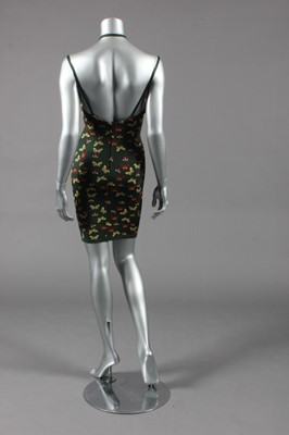 Lot 209 - An Azzedine Alaia butterfly-weave stretch...