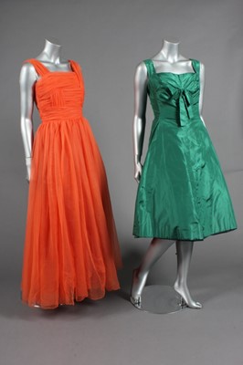 Lot 283 - Two Dior-influenced cocktail dresses, circa...