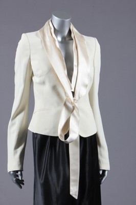 Lot 302 - An Alexander McQueen ivory jacket, 2005,...