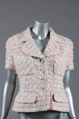 Lot 310 - A summery Chanel jacket, 1990s, boutique...