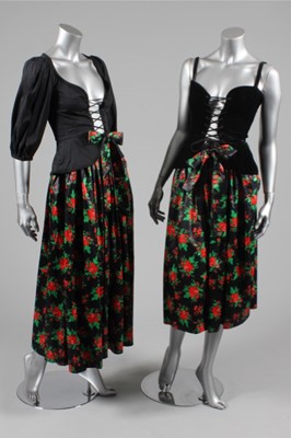 Lot 31 - Two Yves Saint Laurent gipsy/peasant style...