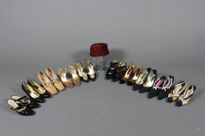 Lot 323 - A group of designer shoes, mainly 1980s and...