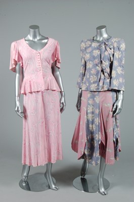 Lot 343 - Two Biba printed floral summer ensembles,...