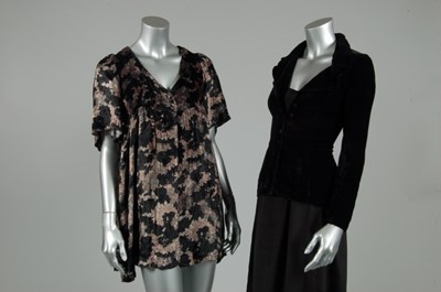 Lot 353 - A group of Biba mainly black evening wear, mid-...