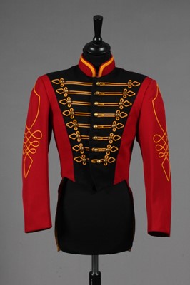 Lot 402 - A bandsman's jacket, 1970s, chest 92cm, 36in