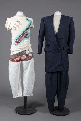 Lot 403 - Men's street fashion, 1980s, comprising: a...