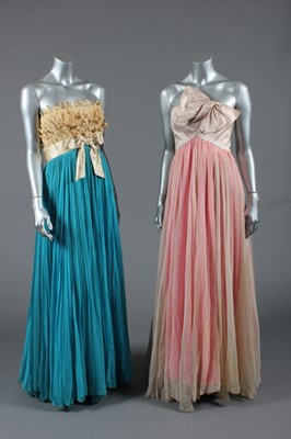 Lot 263 - Three Stavropoulos evening chiffon gowns,...