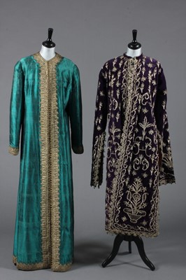 Lot 267 - An embroidered wedding robe, Turkish, early...