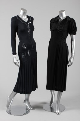 Lot 46 - Two Jean Muir cocktail dresses, late...