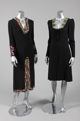 Lot 54 - A group of Oscar Rom couture clothing, Swiss,...