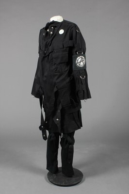 Lot 73 - A BOY bondage suit and Seditionaries style...