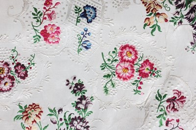 Lot 112 - A length of Spitalfields silk brocade, circa...