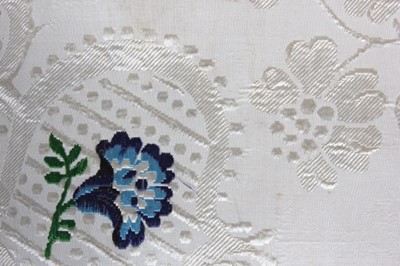 Lot 112 - A length of Spitalfields silk brocade, circa...