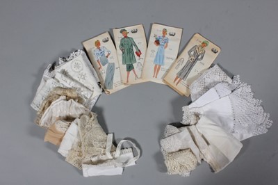 Lot 144 - A group of dress maker's patterns, early 1940s,...