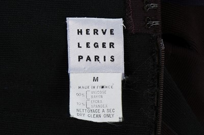 Lot 39 - Two Hervé Legér bandage dresses, probably...
