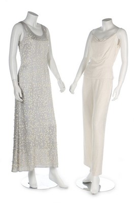 Lot 42 - Two Amanda Wakeley evening gowns, late...
