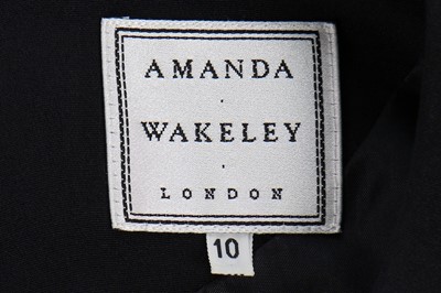 Lot 42 - Two Amanda Wakeley evening gowns, late...